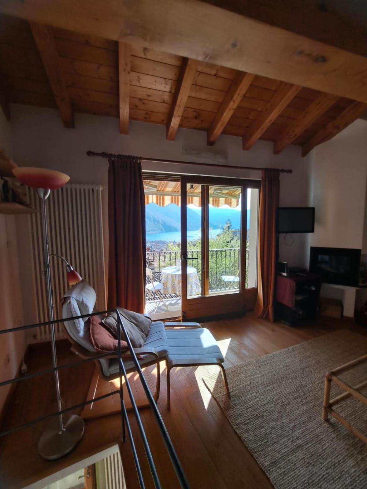 Casa Vista Lago E Giardino Porlezza Eksteriør billede