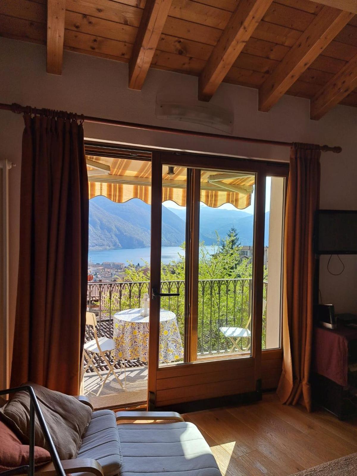 Casa Vista Lago E Giardino Porlezza Eksteriør billede